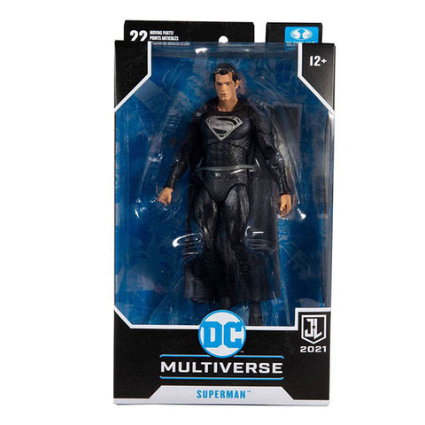 DC Multiverse 7" JL 2021 Superman Black Suit
