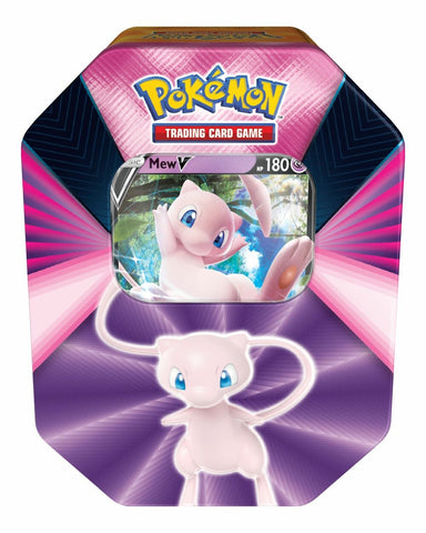 Pokemon SWSH Spring V Forces Tin - Mew V Pokemon SWSH Spring V Forces Tin - Mew V