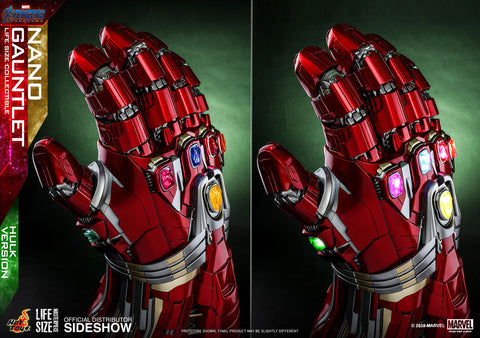 Hot Toys LMS008 Life Size Nano Gauntlet (Hulk Version)