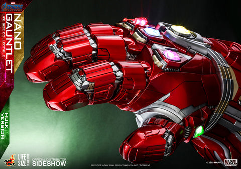 Hot Toys LMS008 Life Size Nano Gauntlet (Hulk Version)