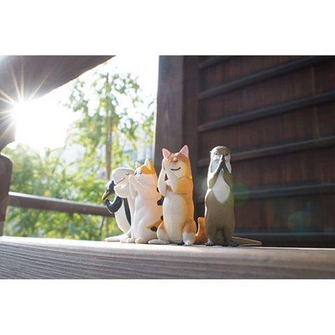 Gassho Miniature Animal Praying Figure full set Vol 1