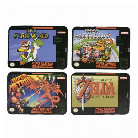 Nintendo Super NES Coaster (Set of 4) Nintendo Super NES Coaster (Set of 4)