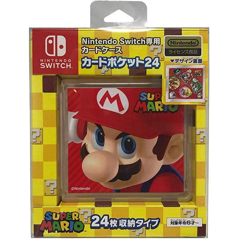 Nintendo Switch Max Games Super Mario 24 Card Case Nintendo Switch Max Games Super Mario 24 Card Case