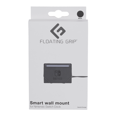 Nintendo Switch Floating Grip Dock Smart Wall Mount Black Nintendo Switch Floating Grip Dock Smart Wall Mount Black