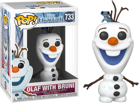 Funko POP! (733) Frozen 2 Olaf with Bruni Funko POP! (733) Frozen 2 Olaf with Bruni