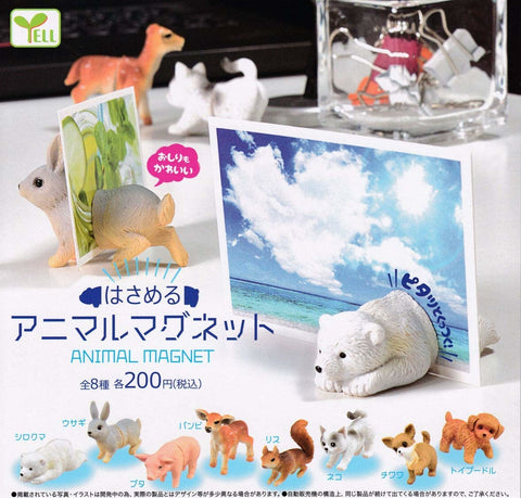Yell Animal Magnet Capsule (Set of 8) Yell Animal Magnet Capsule (Set of 8)