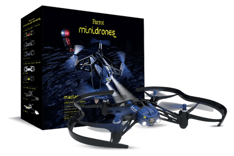 Parrot MiniDrone - Blue Maclane Airborne Parrot MiniDrone - Blue Maclane Airborne