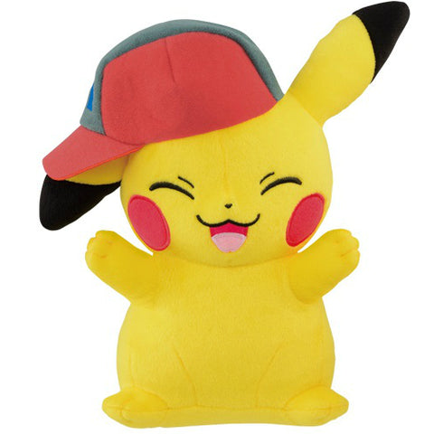 Pokemon Pikachu Plush Ash Cap (Sinnoh Version) Pokemon Pikachu Plush Ash Cap (Sinnoh Version)