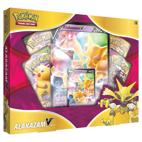 Pokemon TCG Alakazam V Box Pokemon TCG Alakazam V Box