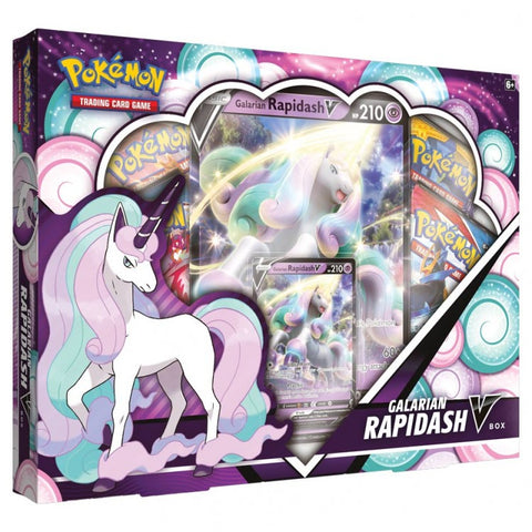 Pokemon TCG Galarian Rapidash V Box Pokemon TCG Galarian Rapidash V Box