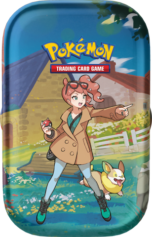 Pokemon SS12.5 Crown Zenith Pokemon Mini Tin Sonia & Yamper Pokemon SS12.5 Crown Zenith Pokemon Mini Tin Sonia & Yamper