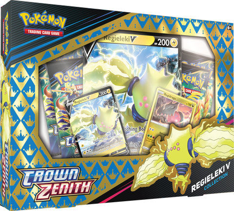Pokemon SS12.5 Crown Zenith Regieleki V Collection Box Pokemon SS12.5 Crown Zenith Regieleki V Collection Box