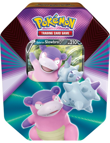 Pokemon SWSH Spring V Forces Tin - Slowbro V Pokemon SWSH Spring V Forces Tin - Slowbro V