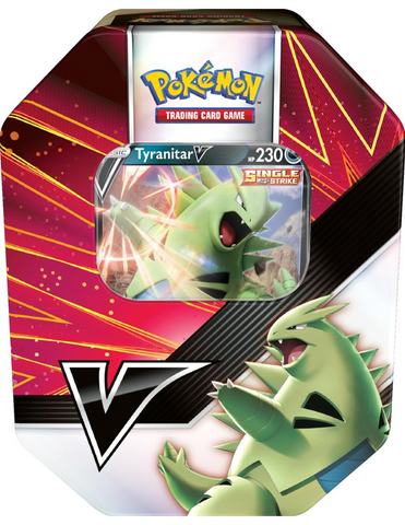 Pokemon Summer V Strikers Tin - Tyranitar V Pokemon Summer V Strikers Tin - Tyranitar V
