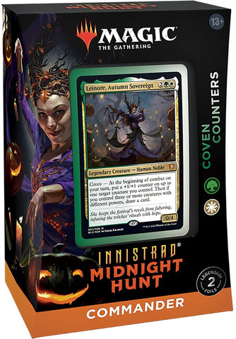 Magic The Gathering: Innistrad: Midnight Hunt Deck Coven Counters Magic The Gathering: Innistrad: Midnight Hunt Deck Coven Counters