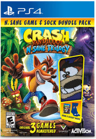 PS4 Crash Bandicoot N Sane Trilogy Socks Bundle (Region 3) Value_selection PS4 Crash Bandicoot N Sane Trilogy Socks Bundle (Region 3) Value_selection