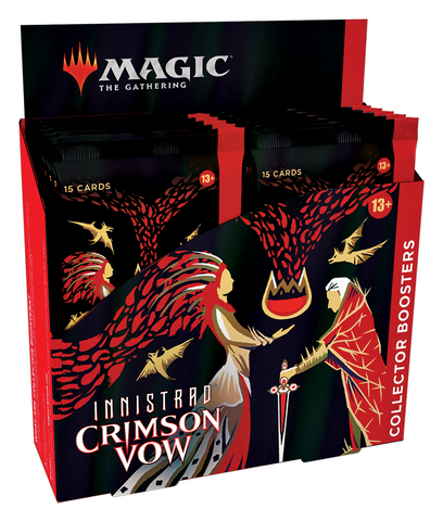 Magic The Gathering: Innistrad: Crimson Vow Collector Booster Magic The Gathering: Innistrad: Crimson Vow Collector Booster