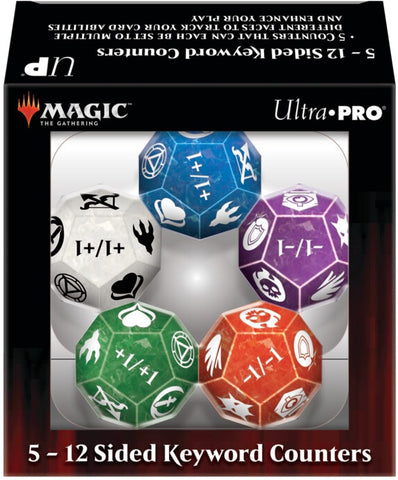 Ultra Pro Magic The Gathering 12 Sided Keyword Counters Ultra Pro Magic The Gathering 12 Sided Keyword Counters
