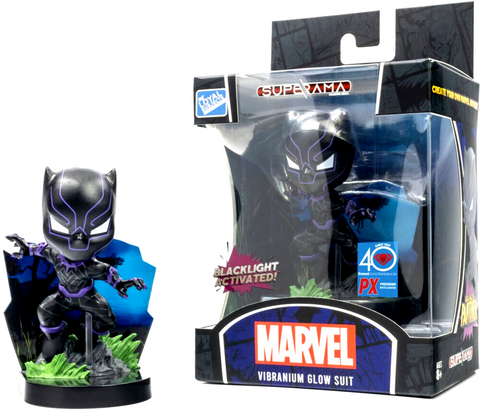 Marvel Superama Black Panther Vibranium Suit Marvel Superama Black Panther Vibranium Suit