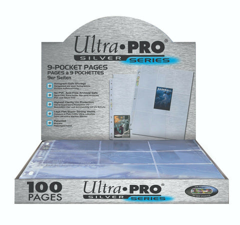 Ultra Pro Silver Series 9 Pocket Pages Ultra Pro Silver Series 9 Pocket Pages