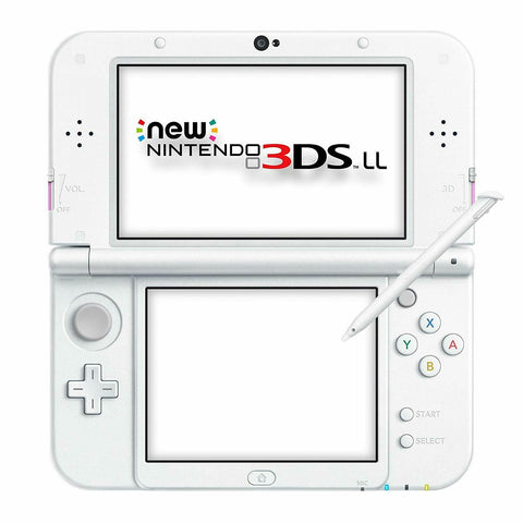3DS LL New Console Pearl White (without adaptor) 3DS LL New Console Pearl White (without adaptor)