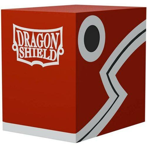 Dragon Shield Double Shell Box - Red & Black Dragon Shield Double Shell Box - Red & Black