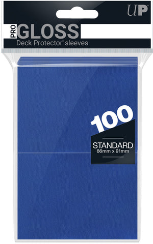 Ultra Pro 100 Standard Deck Protector Sleeves 66x91 Blue Ultra Pro 100 Standard Deck Protector Sleeves 66x91 Blue
