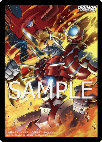 Bandai Carddass Digmon 2022 Ver 2.0 ShineGreymon Sleeve Bandai Carddass Digmon 2022 Ver 2.0 ShineGreymon Sleeve