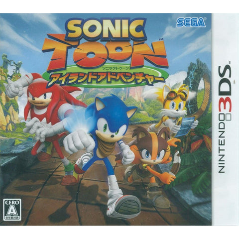 3DS Sonic Toon: Island Adventure (Jap)
