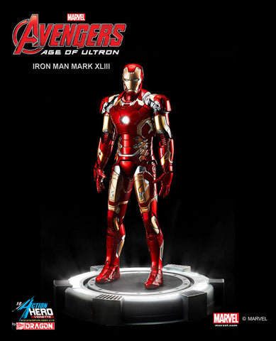 Action Hero Vignette Avengers -Age of Ultron Iron Man Mark 43 Action Hero Vignette Avengers -Age of Ultron Iron Man Mark 43