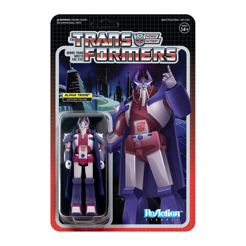 Transformers Alpha Trion 3 3/4-Inch ReAction Figure