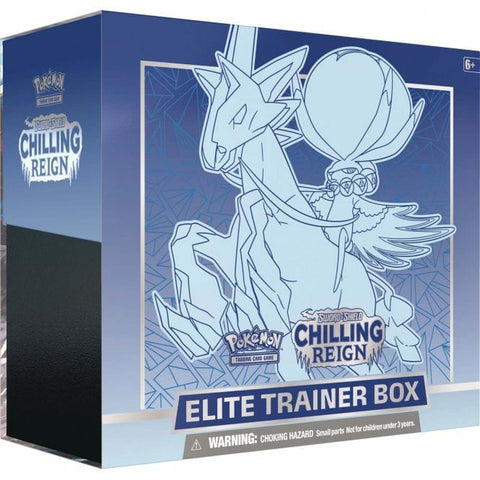 Pokemon SS6 Chilling Reign Blue Elite Trainer Box Pokemon SS6 Chilling Reign Blue Elite Trainer Box
