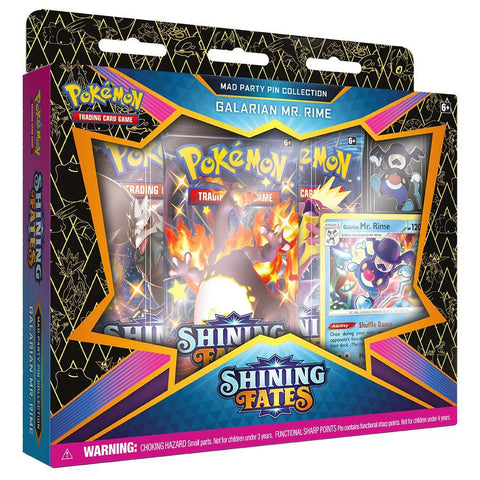 Pokemon Shining Fates Mr. Rime Pin Collection Pokemon Shining Fates Mr. Rime Pin Collection