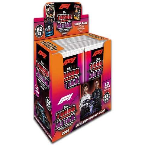 Topps Turbo Attax 2022 Starter Trading Cards Booster Topps Turbo Attax 2022 Starter Trading Cards Booster