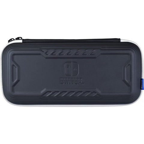 Nintendo Switch Oled Absorption Tough Pouch - White/ Black Nintendo Switch Oled Absorption Tough Pouch - White/ Black
