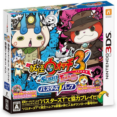 3DS Youkai Watch 3 Sushi/Tempura Busters T Pack (Jap) 3DS Youkai Watch 3 Sushi/Tempura Busters T Pack (Jap)