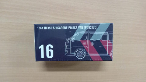 MC SG16 1/64 NV350 Singapore Police Van (PC9217C)