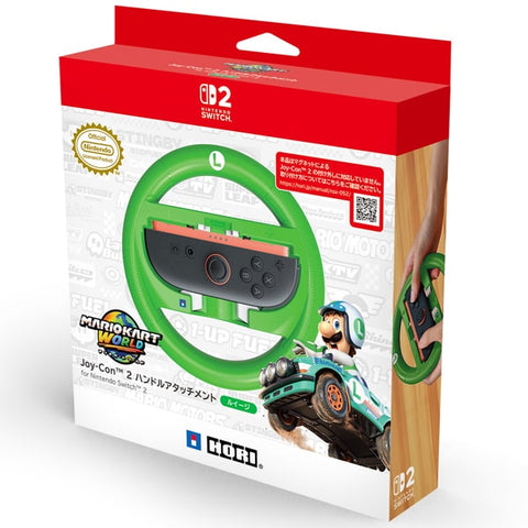 Nintendo Switch 2 Hori Joy-Con Wheel Attachment - Luigi