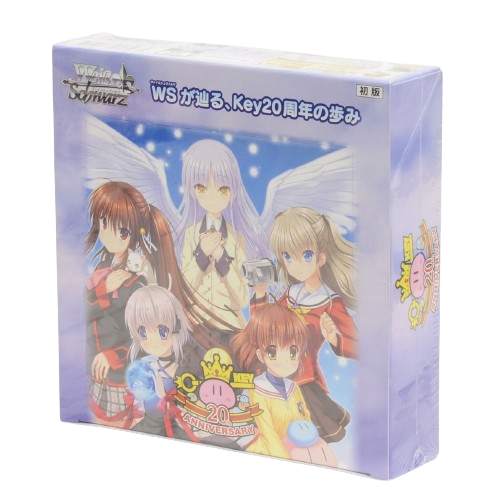 weiss schwarz angel beats booster box Weiss Schwarz Key 20th Anniversary Booster (JAP)