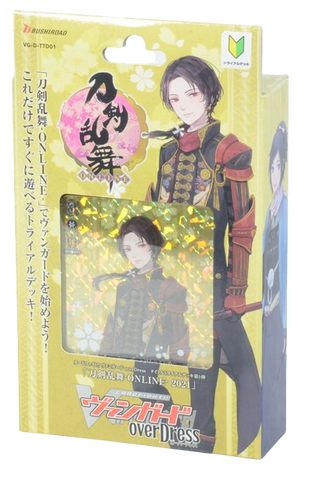 Vanguard Touken Ranbu 2021 Vanguard-D-TTD01 Deck (JAP)