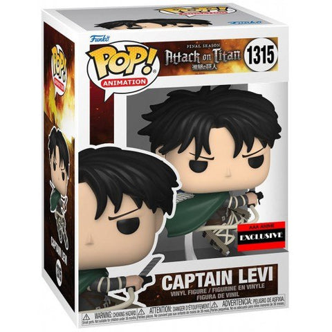 Funko POP! (1315) Attack On Titan Captain Levi AAA Exclusive