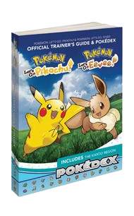 Pokemon Let's Go Pikachu/Eevee  Guidebook (includes Kanto Pokedex)