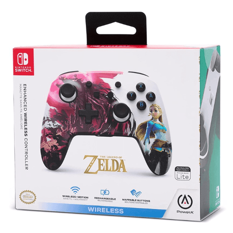 Nintendo Switch PowerA Wireless Controller - Blood Moon Zelda