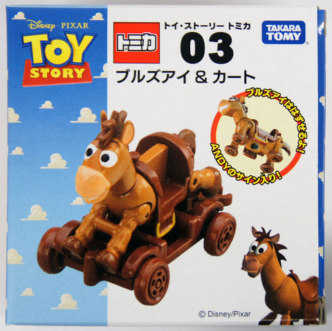 Takara Tomy 03 Bullseye in Wooden Truck