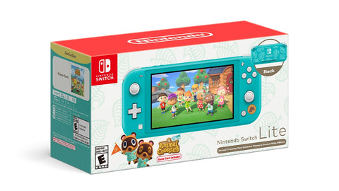 Nintendo Switch Lite Console Animal Crossing: New Horizons Timmy & Tommy Aloha Edition