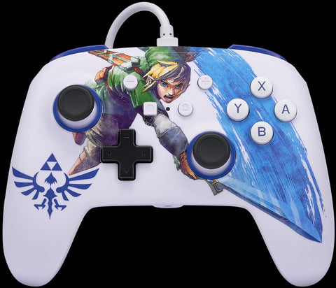 Nintendo Switch PowerA Enhanced Wired Controller Zelda Sword