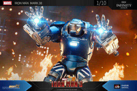 ZD Toys Iron Man 3 1/10" Mark XXXVIII