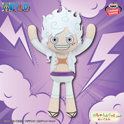 One Piece 21" Mecha Mofugu Luffy Gear 5 Giant Plush