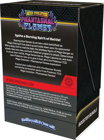 Pokemon ME02 Phantasmal Flames Booster Bundle