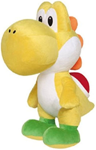 Super Mario Extra Large 16.5" Plush - Yoshi Yellow Stand